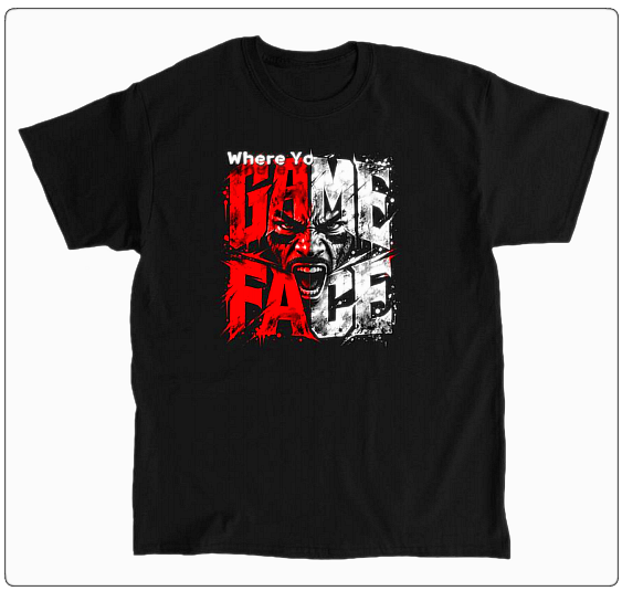 Where Yo Game Face Apparel